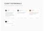 make a clean, modern website with responsive design